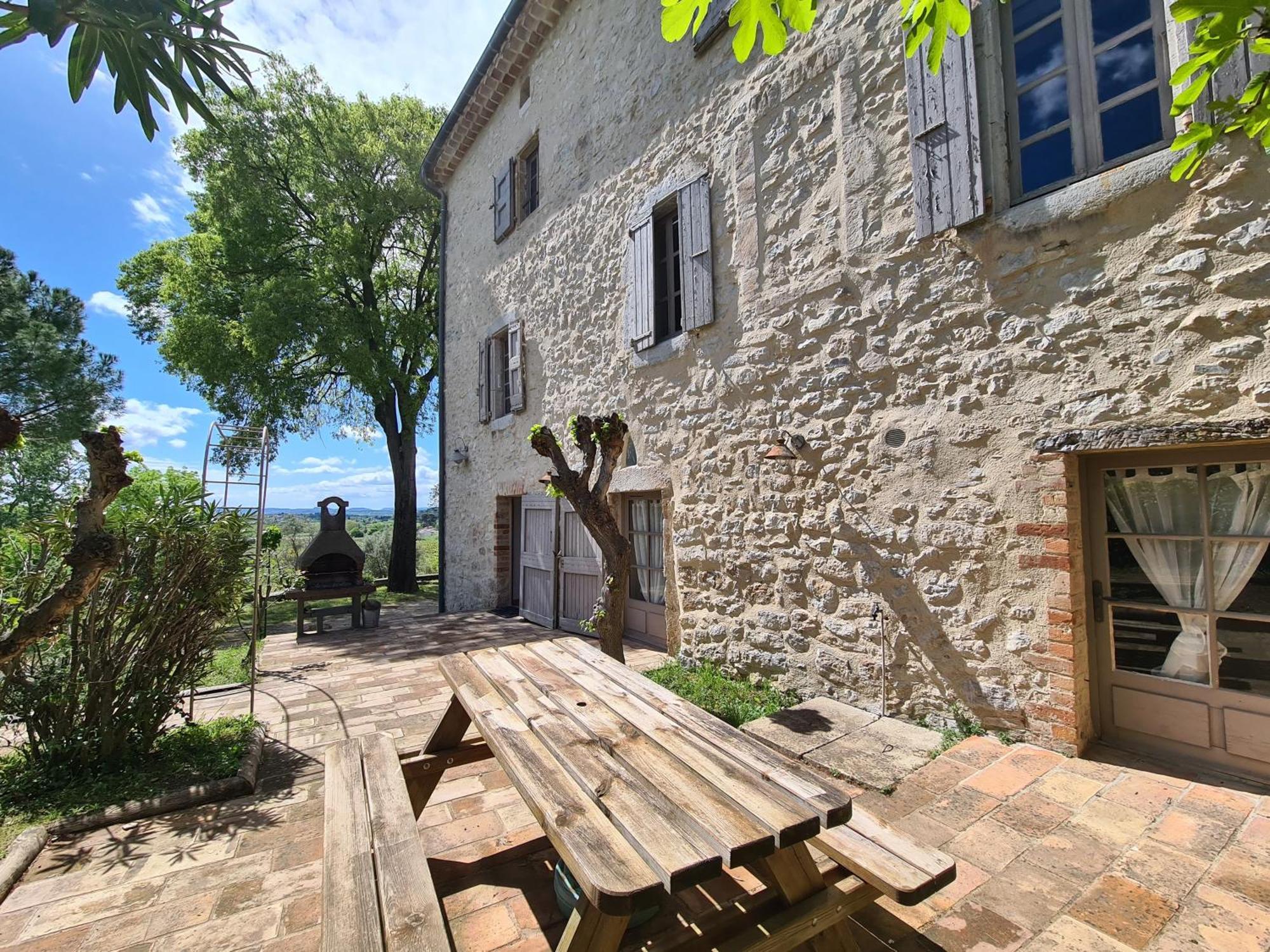 La Bastide De Peyremale, Gites En Cevennes, Piscine, Tennis Bagard Exterior photo